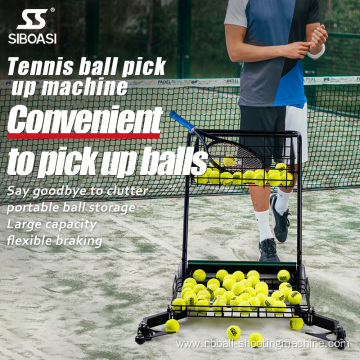 Automatic tennis picker tennis ball picking machine